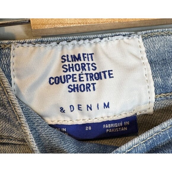 Men’s H&M 28 Jorts Denim Shorts Slim Fit - Picture 4 of 5